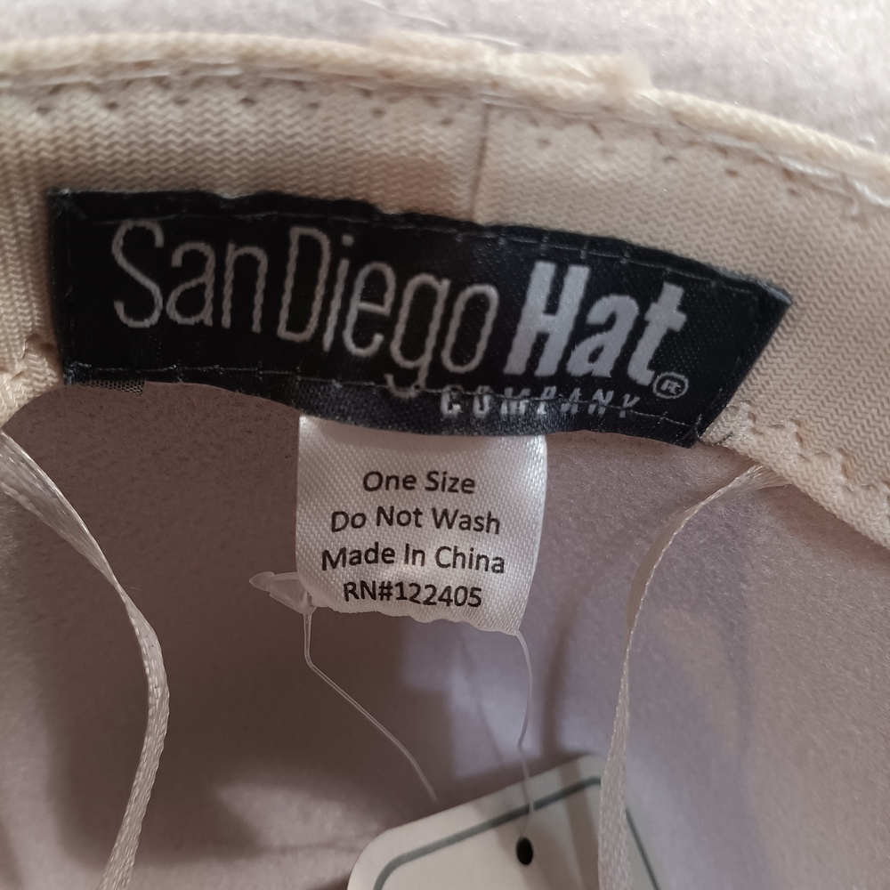 Pearl And Rinestone Fedora Cream  One Of A Kind - Picture 8 of 10